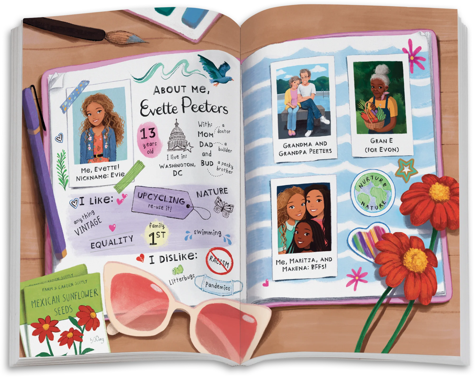 Evette: The River and Me Book