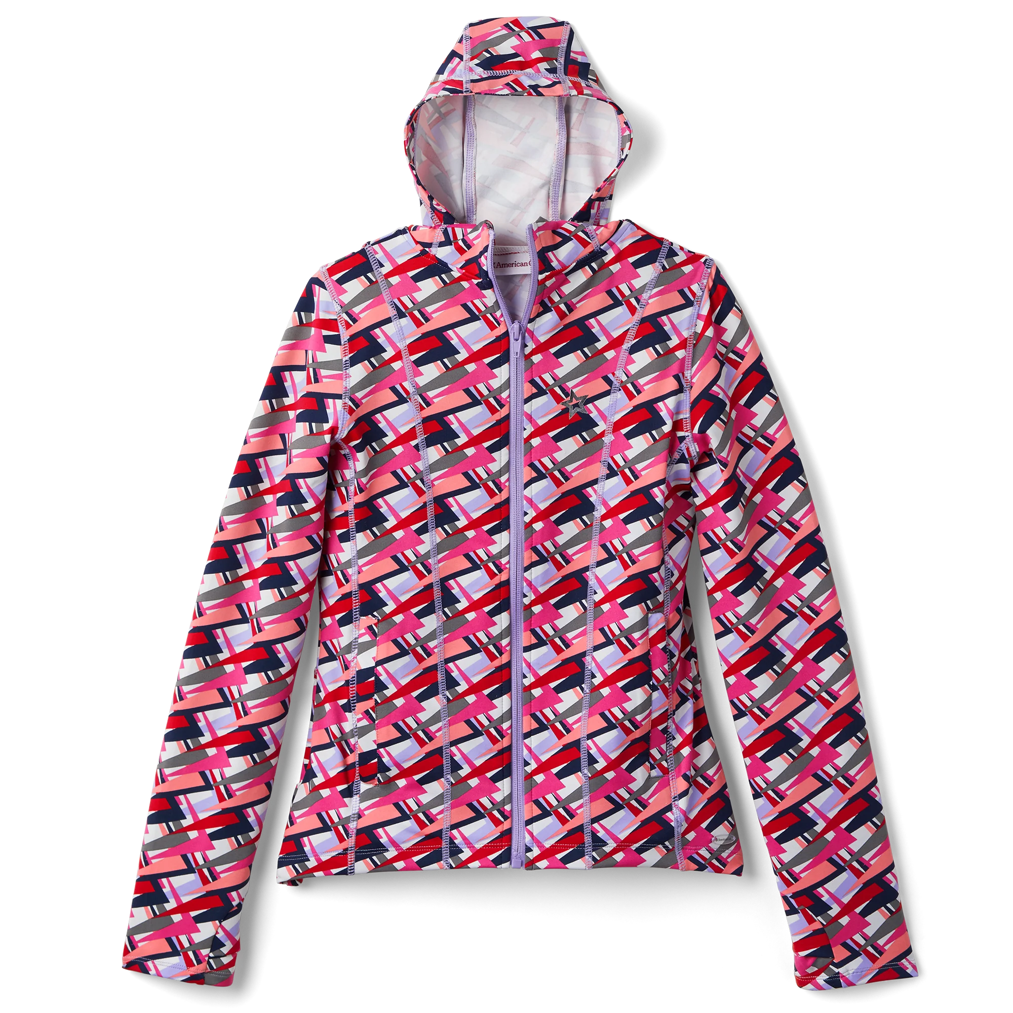 Feeling Fierce Print Jacket for Girls 3 Feeling Fierce Print Jacket for Girls