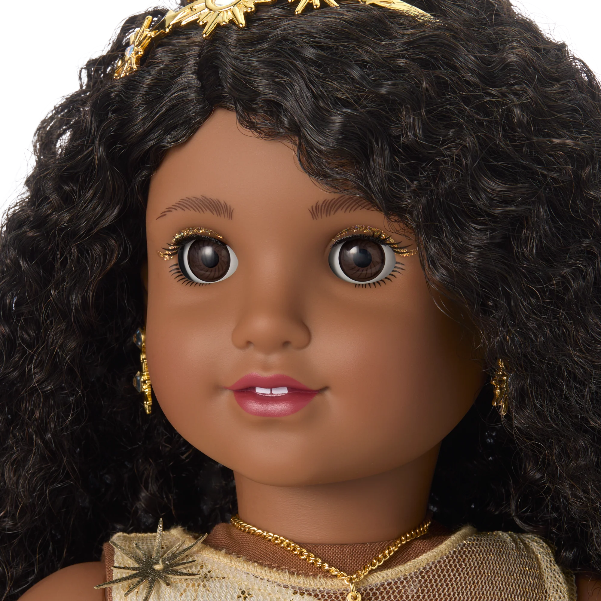 American Girl® 2025 Glimmering Gold™ Holiday Collector Doll 3 American Girl® 2025 Glimmering Gold™ Holiday Collector Doll
