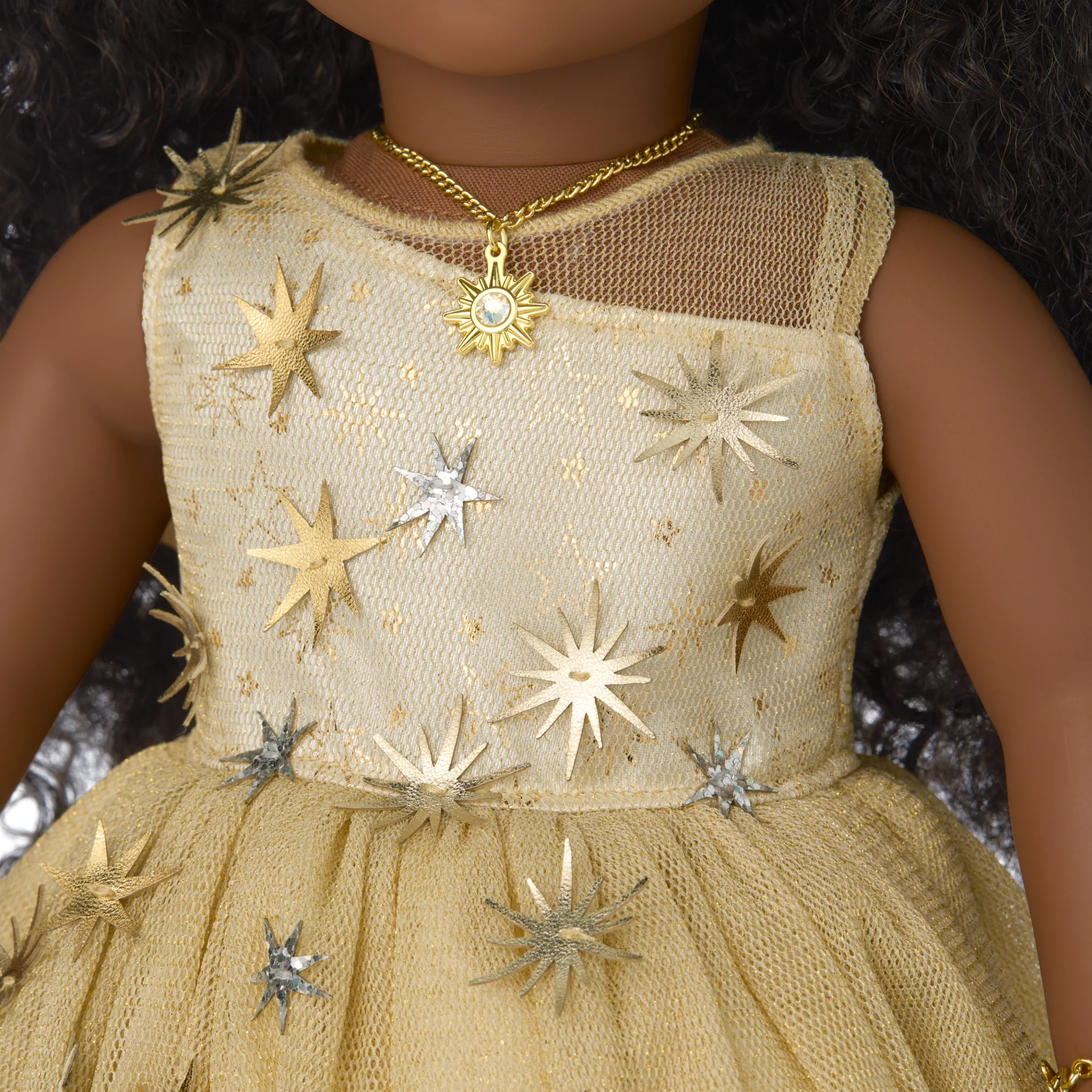 American Girl® 2025 Glimmering Gold™ Holiday Collector Doll 8 American Girl® 2025 Glimmering Gold™ Holiday Collector Doll