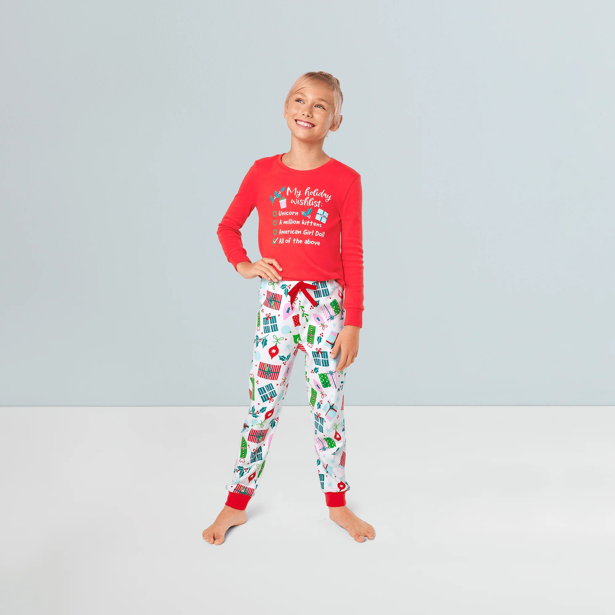 Holiday Wish List PJs for Girls