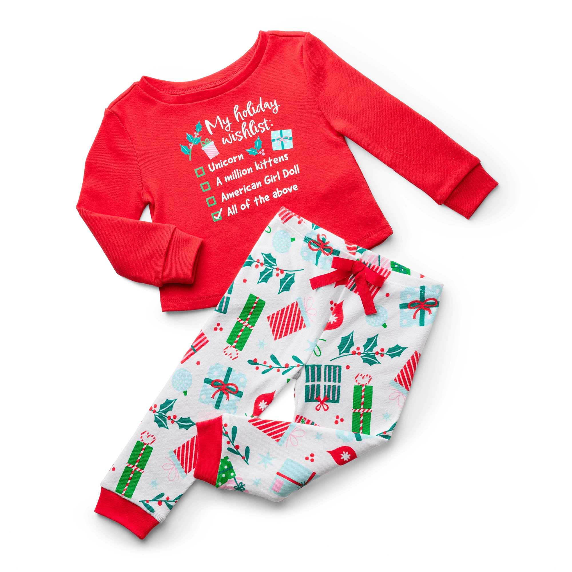Holiday Wish List PJs for Girls