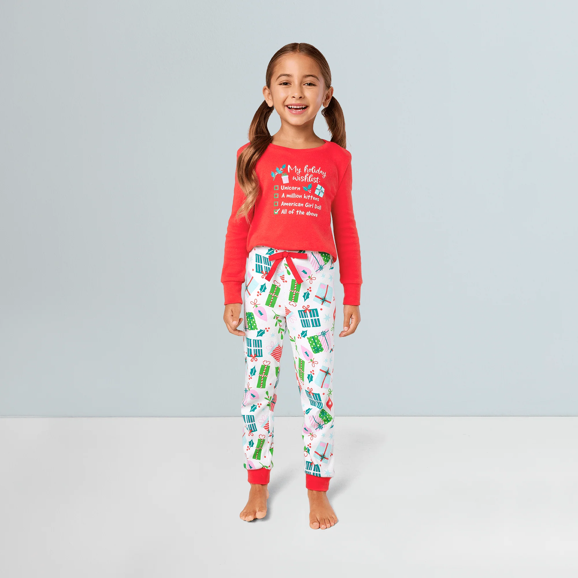 Holiday Wish List PJs for Little Girls