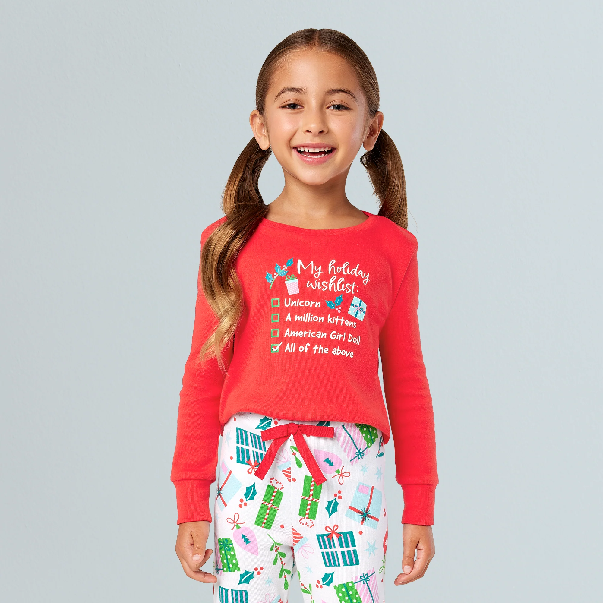 Holiday Wish List PJs for Little Girls 4 Holiday Wish List PJs for Little Girls