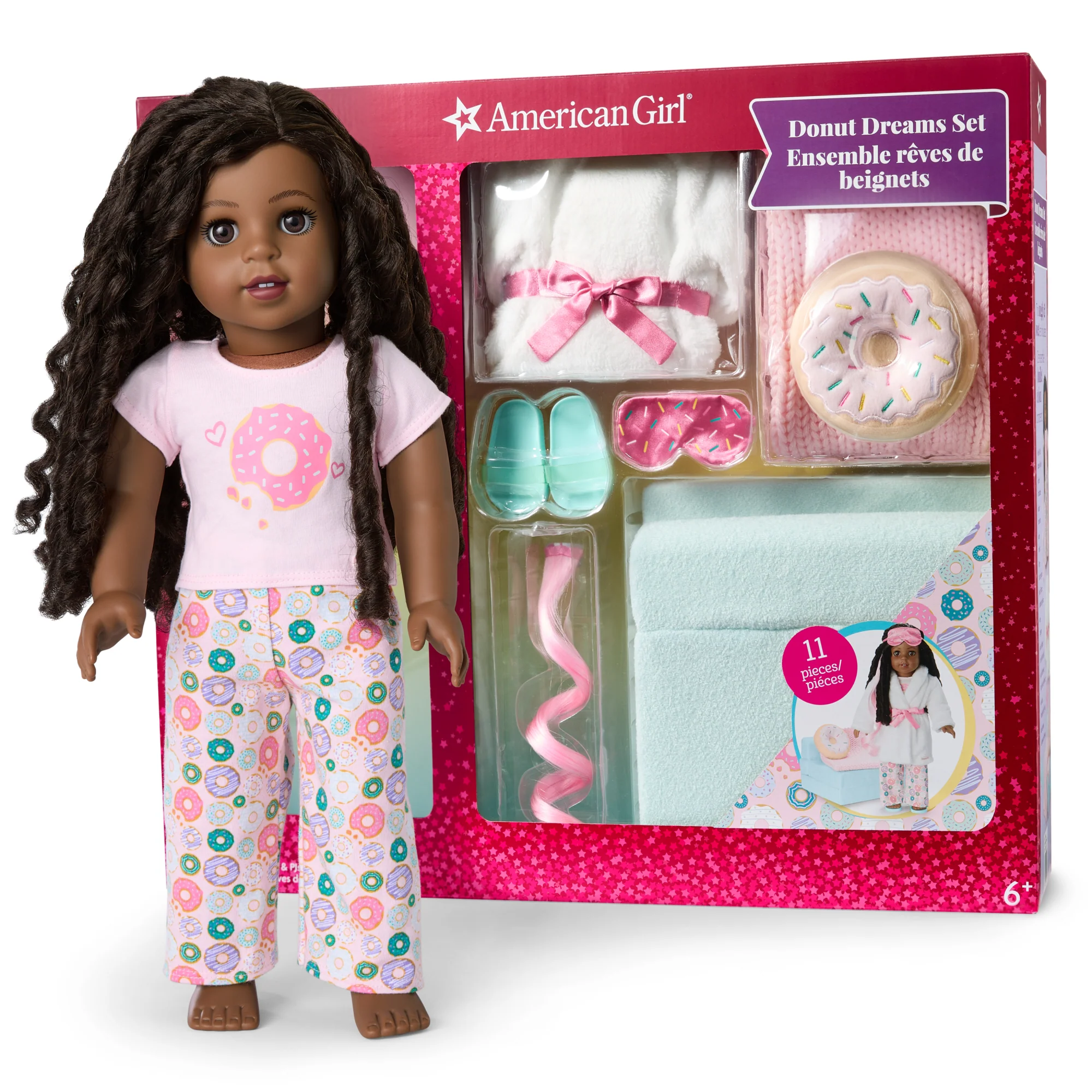 Truly Me™ #123 18-inch Doll & Donut Dreams Set