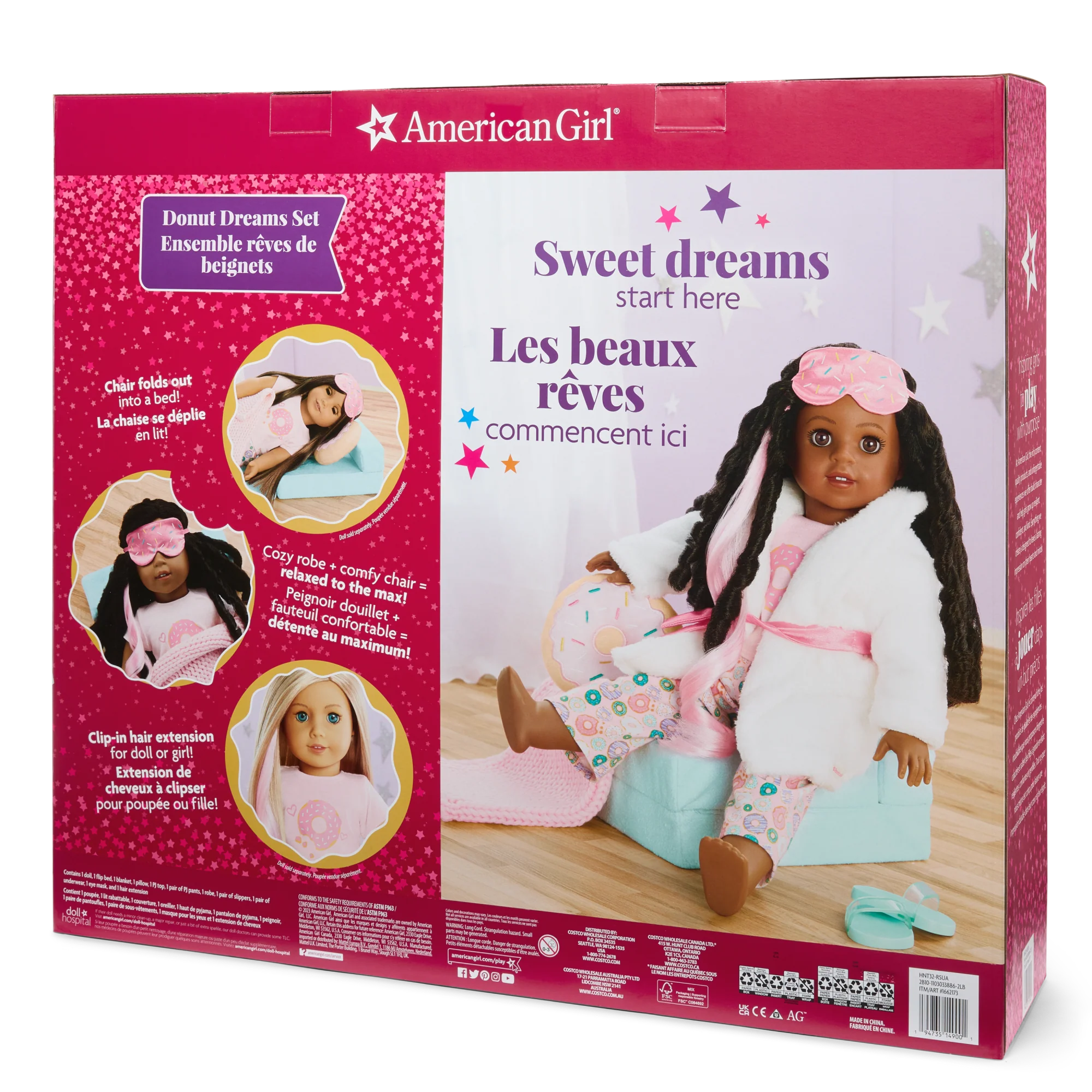 Truly Me™ #123 18-inch Doll & Donut Dreams Set