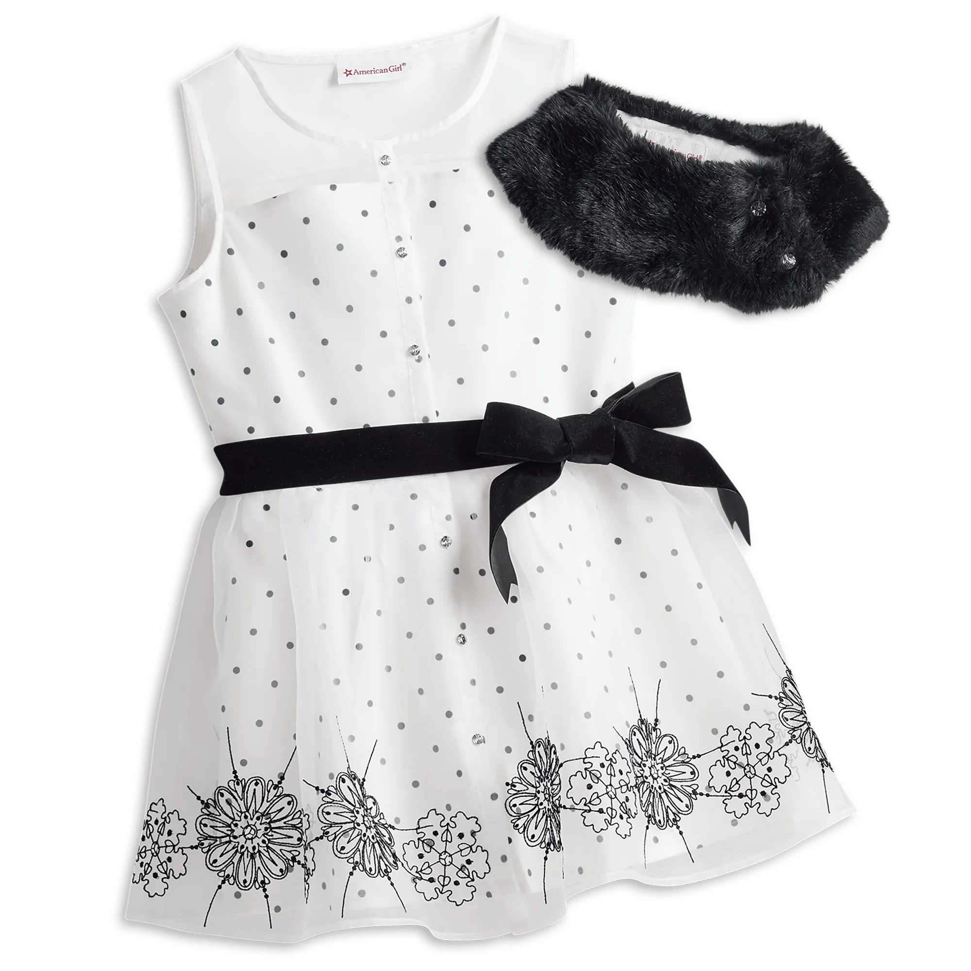 Let It Snow Tunic for Girls