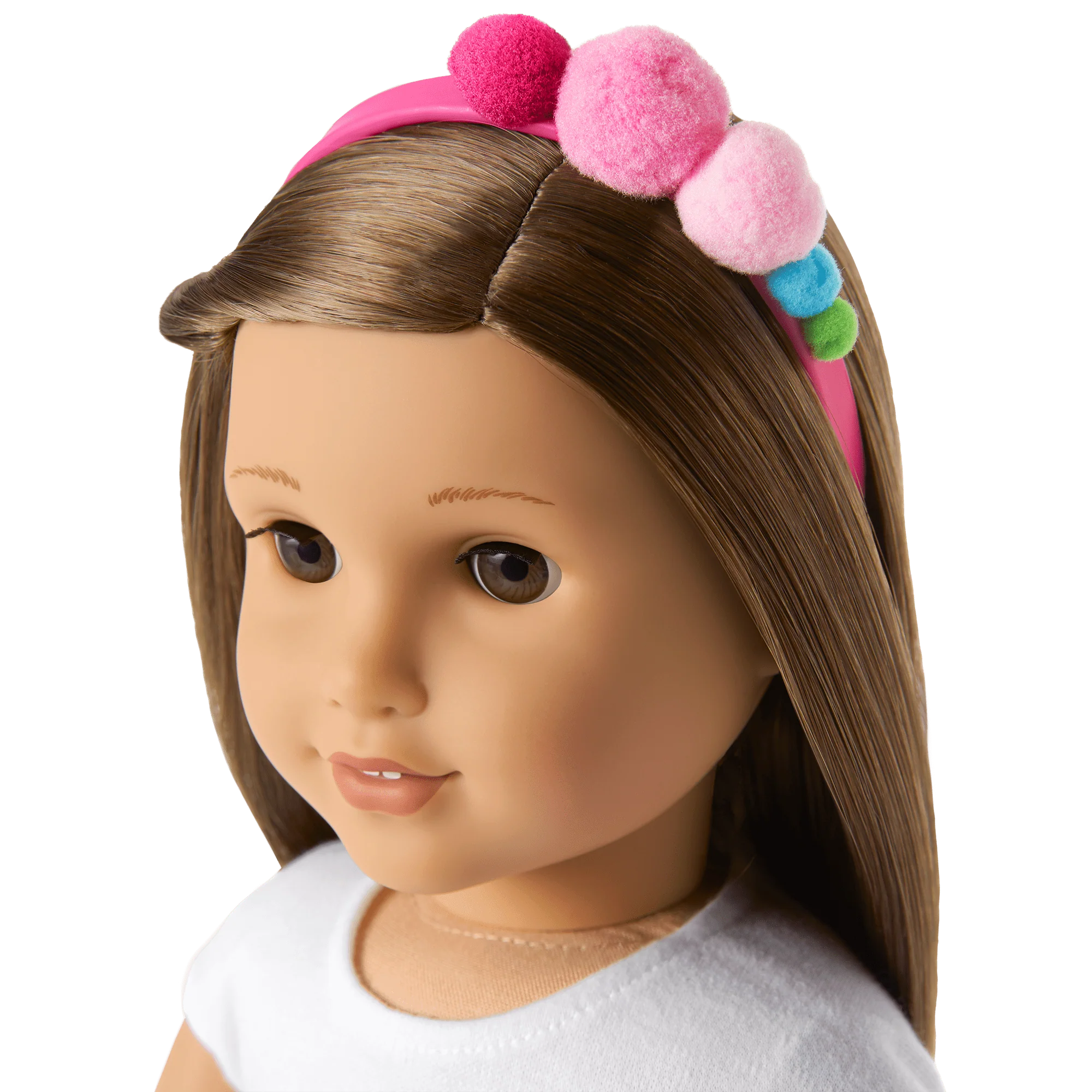 Plenty of Poms Headband for 18-inch Dolls