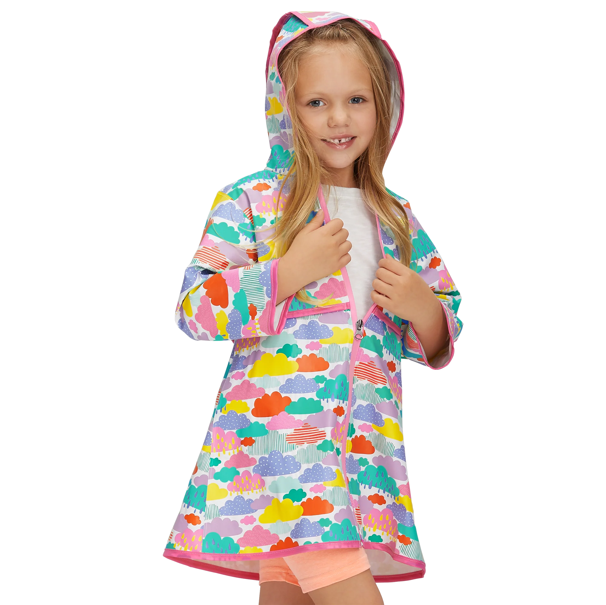 Rainy Day Raincoat for Little Girls
