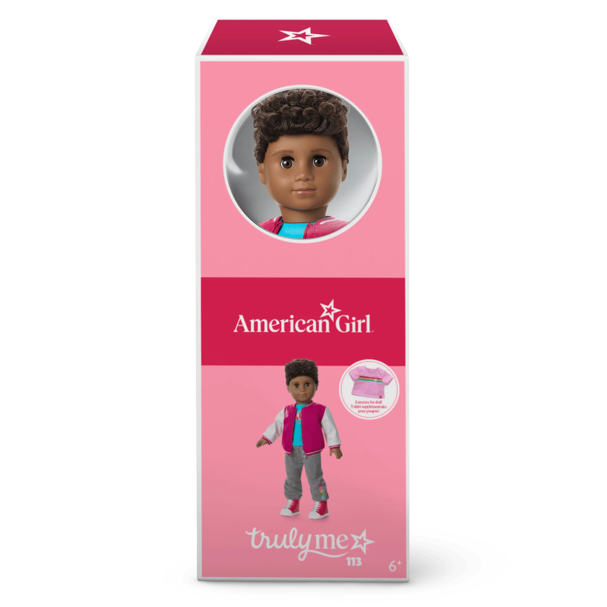 Truly Me™ 18-inch Doll #113 with curly dark-brown hair 17 Truly Me™ 18-inch Doll #113 with curly dark-brown hair