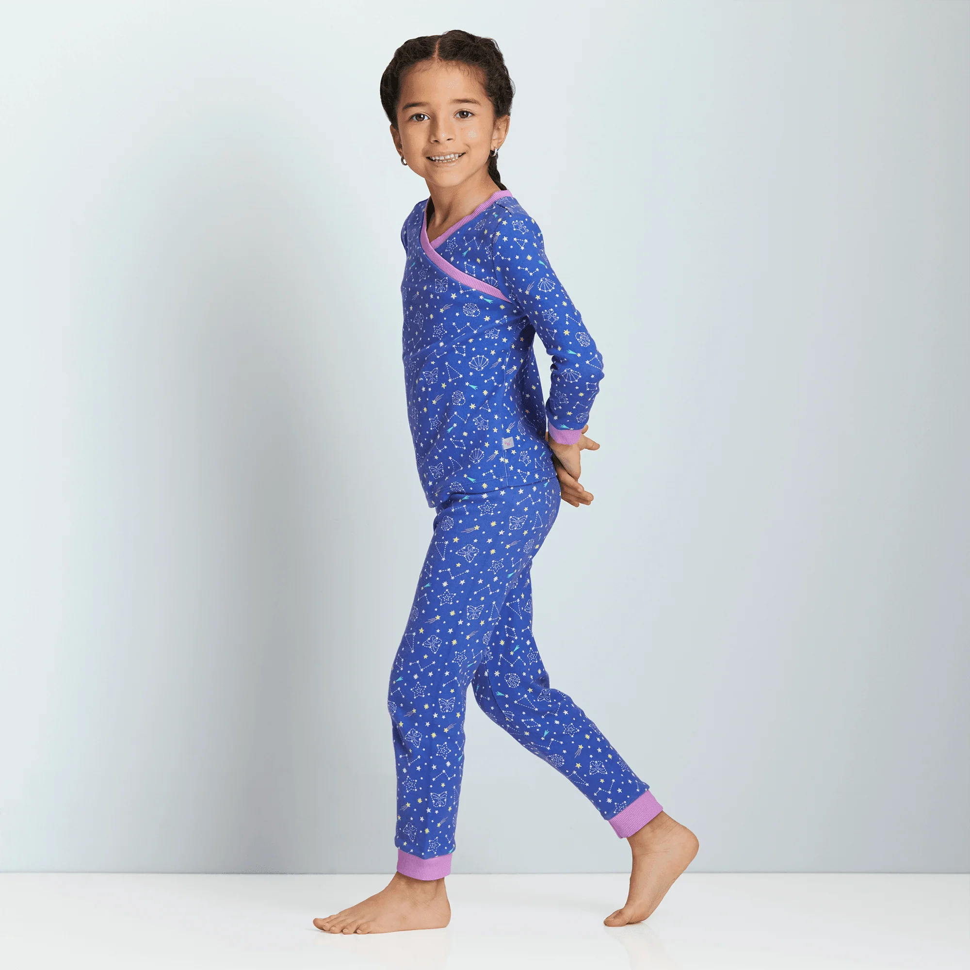 Starry Sky Pajamas for Girls