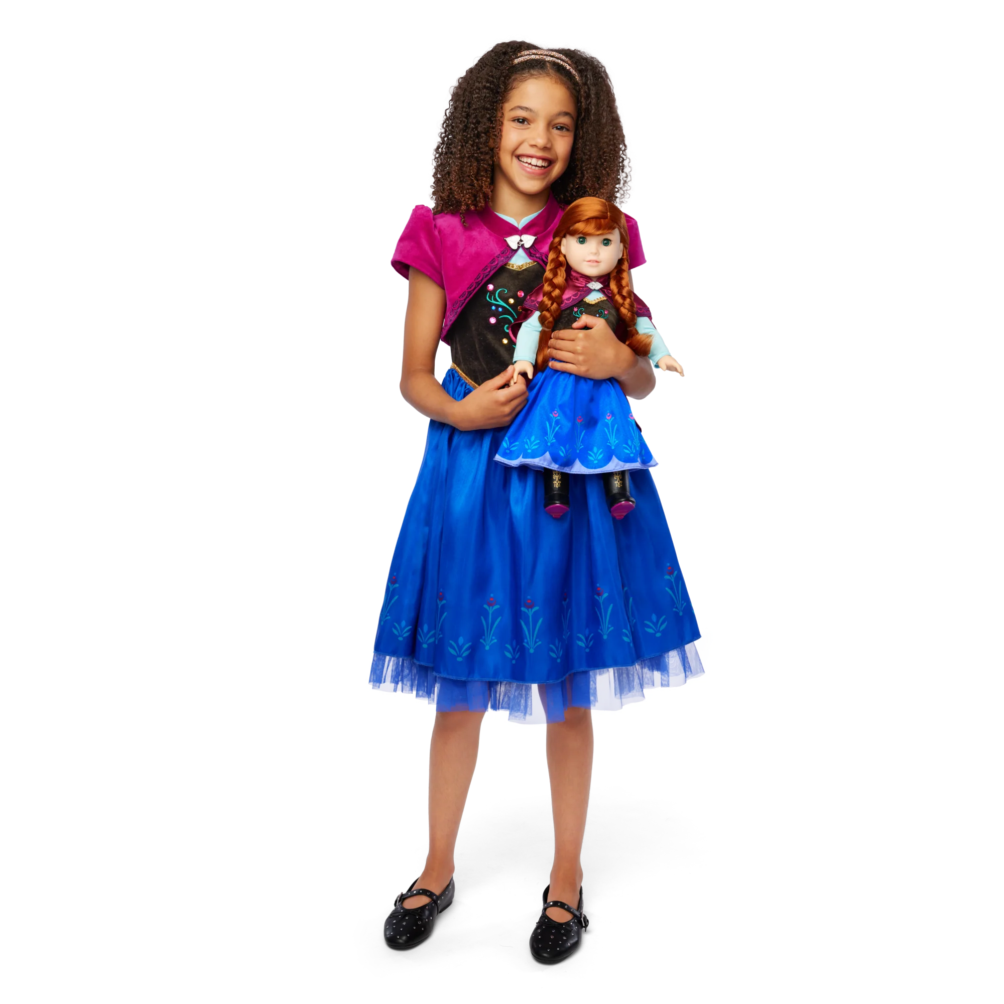 Disney Frozen Anna Dress for Girls by American Girl® 6 Disney Frozen Anna Dress for Girls by American Girl®