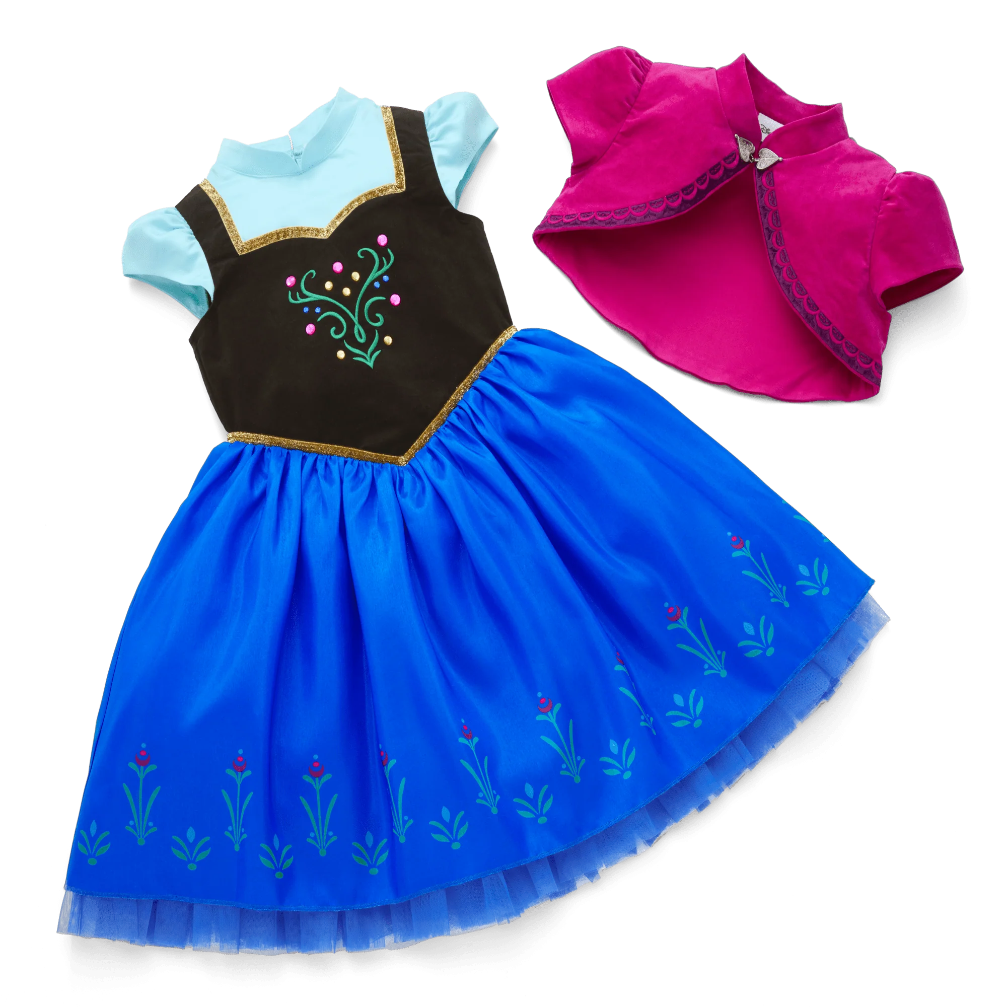 Disney Frozen Anna Dress for Girls by American Girl® 7 Disney Frozen Anna Dress for Girls by American Girl®