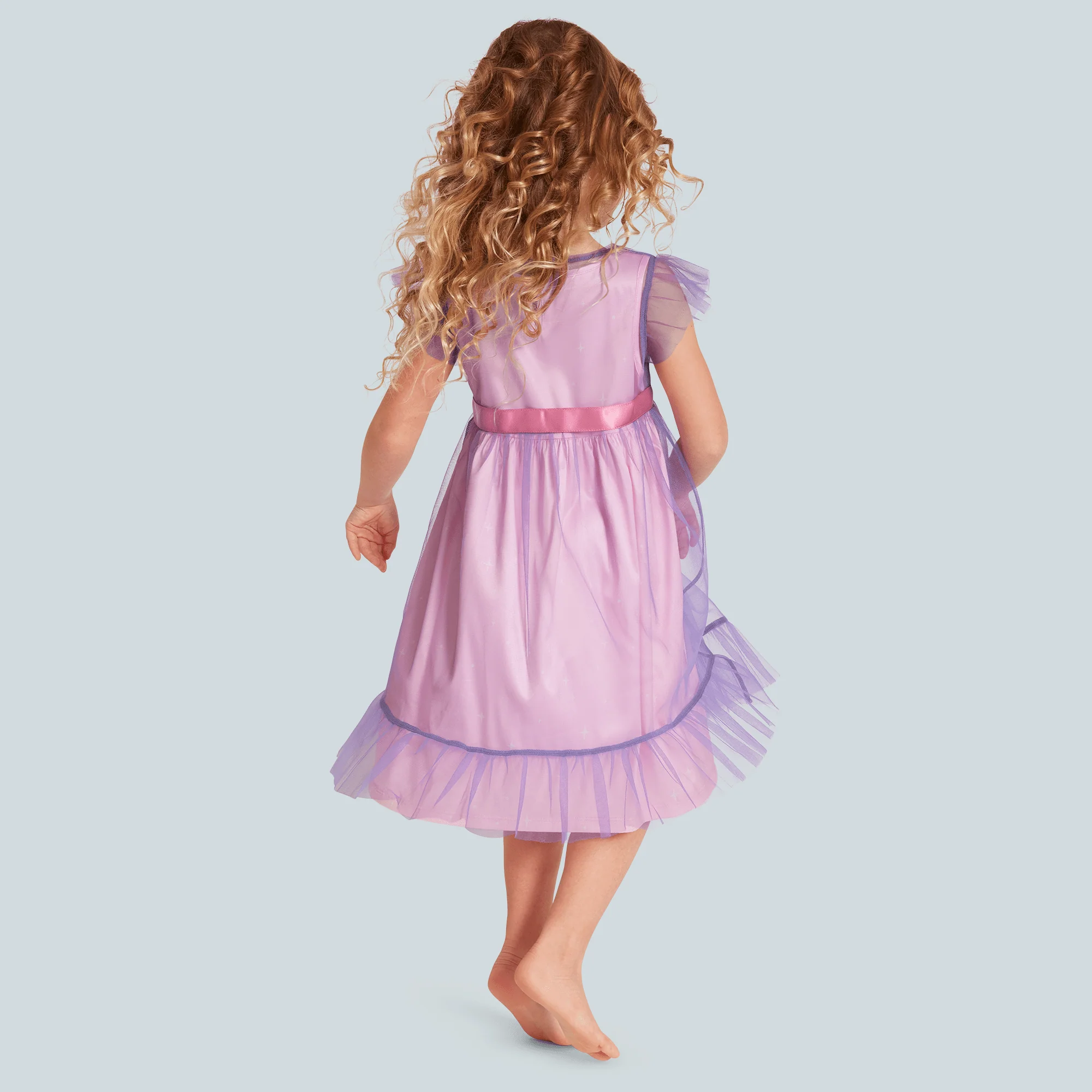 Royal Ruffles Nightie & Robe for Little Girls 3 Royal Ruffles Nightie & Robe for Little Girls