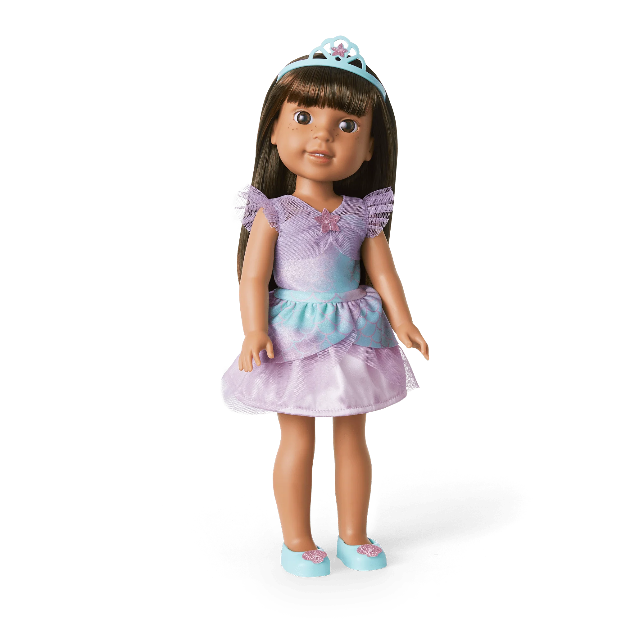 2-in-1 Sparkly Mermaid Outfit for WellieWishers™ Dolls 4 2-in-1 Sparkly Mermaid Outfit for WellieWishers™ Dolls