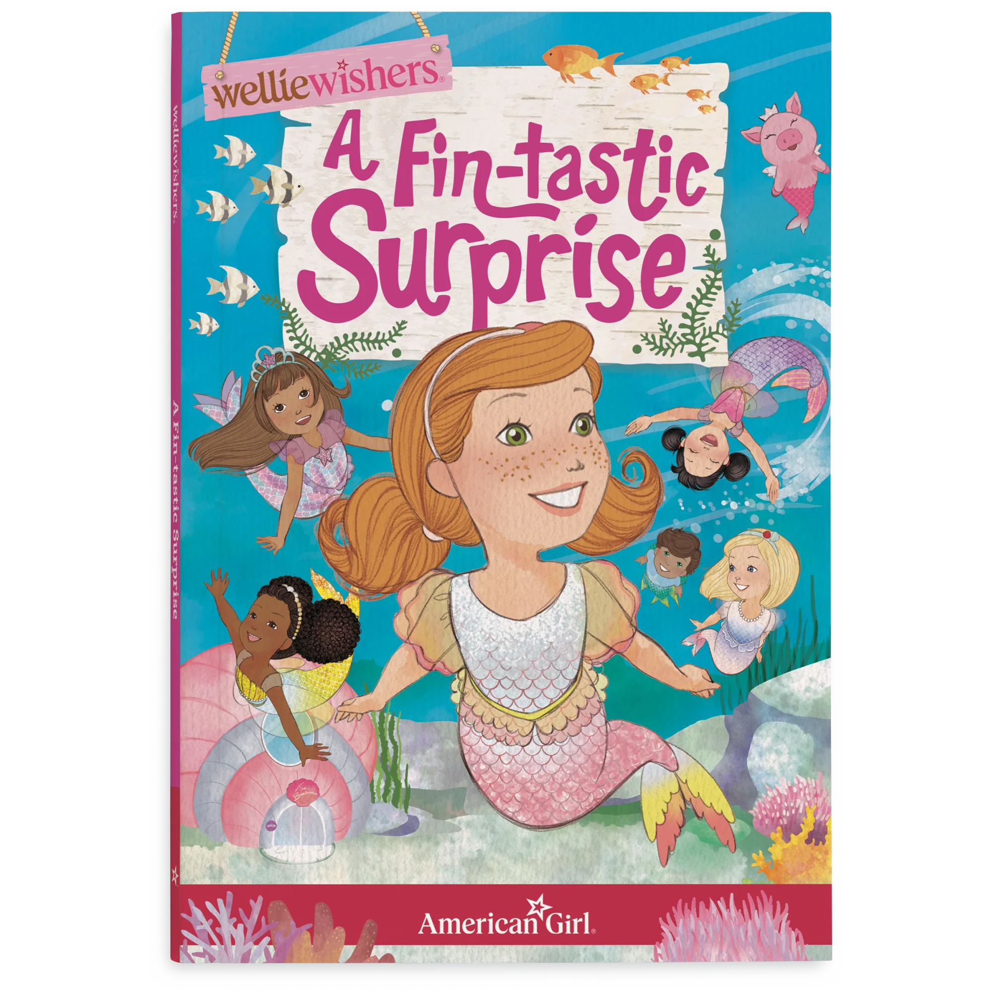 A Fin-tastic Surprise Book (WellieWishers™)