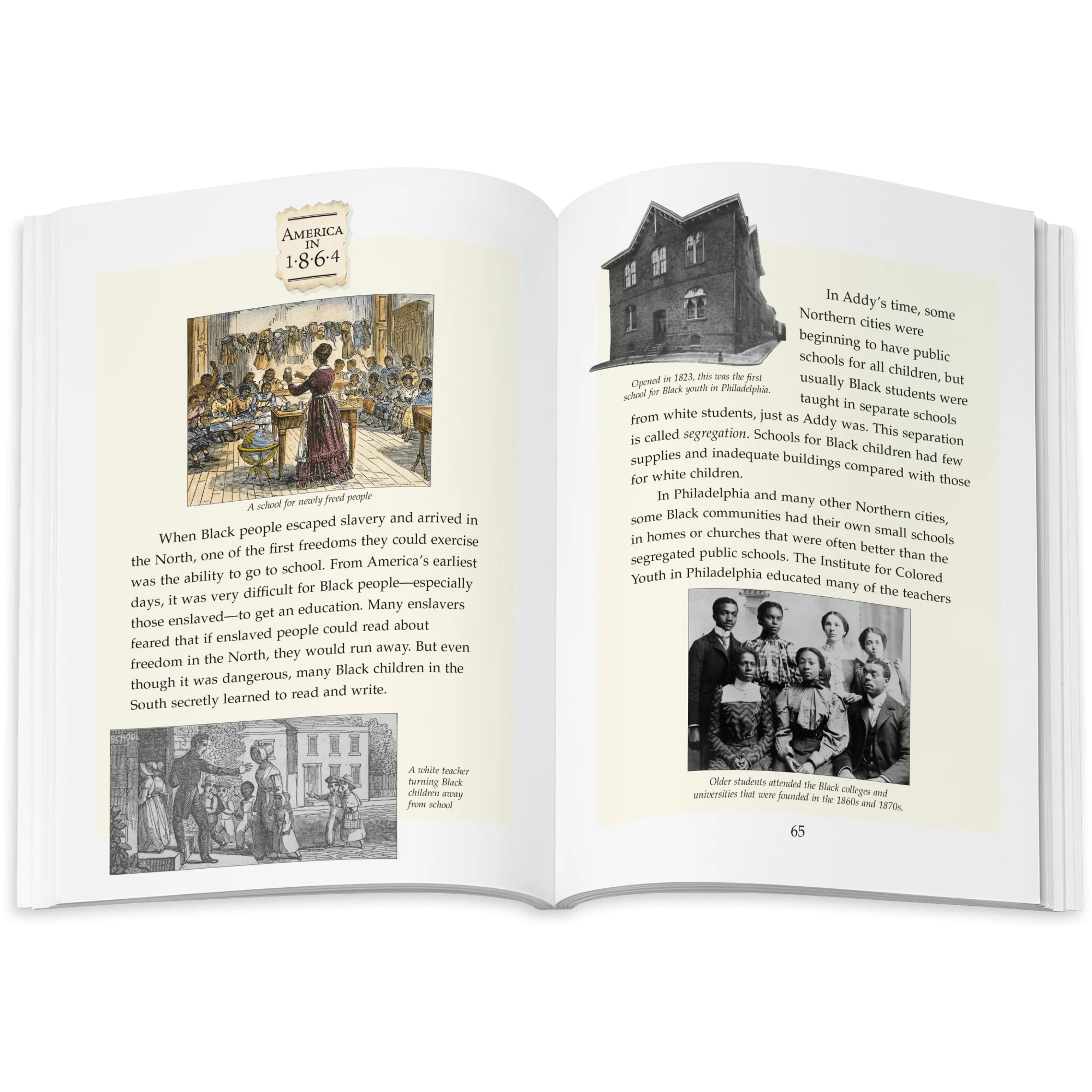 Addy’s™ School Outfit & Book (Historical Characters)