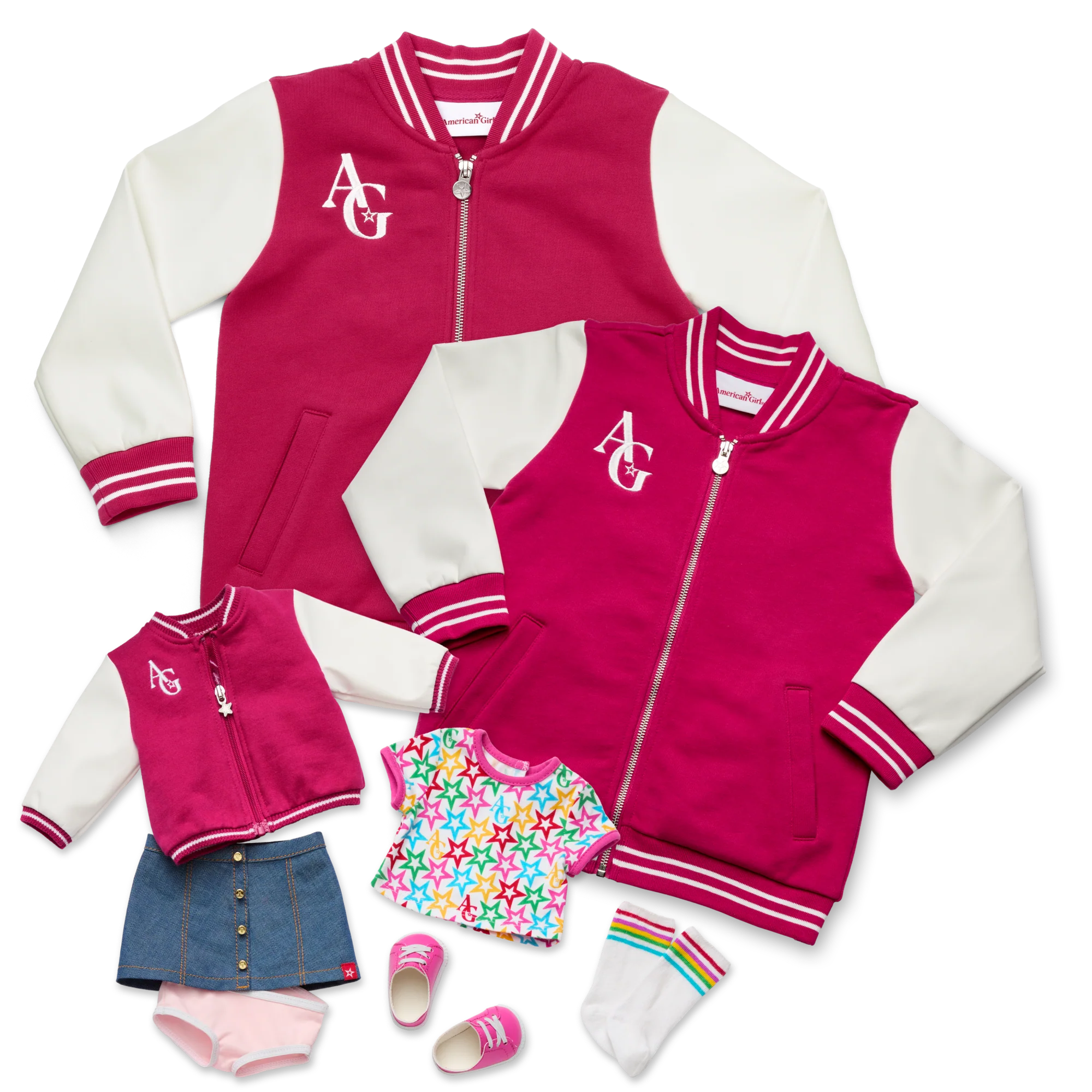 AG™ Star Squad Varsity Jacket for Girls 14 AG™ Star Squad Varsity Jacket for Girls