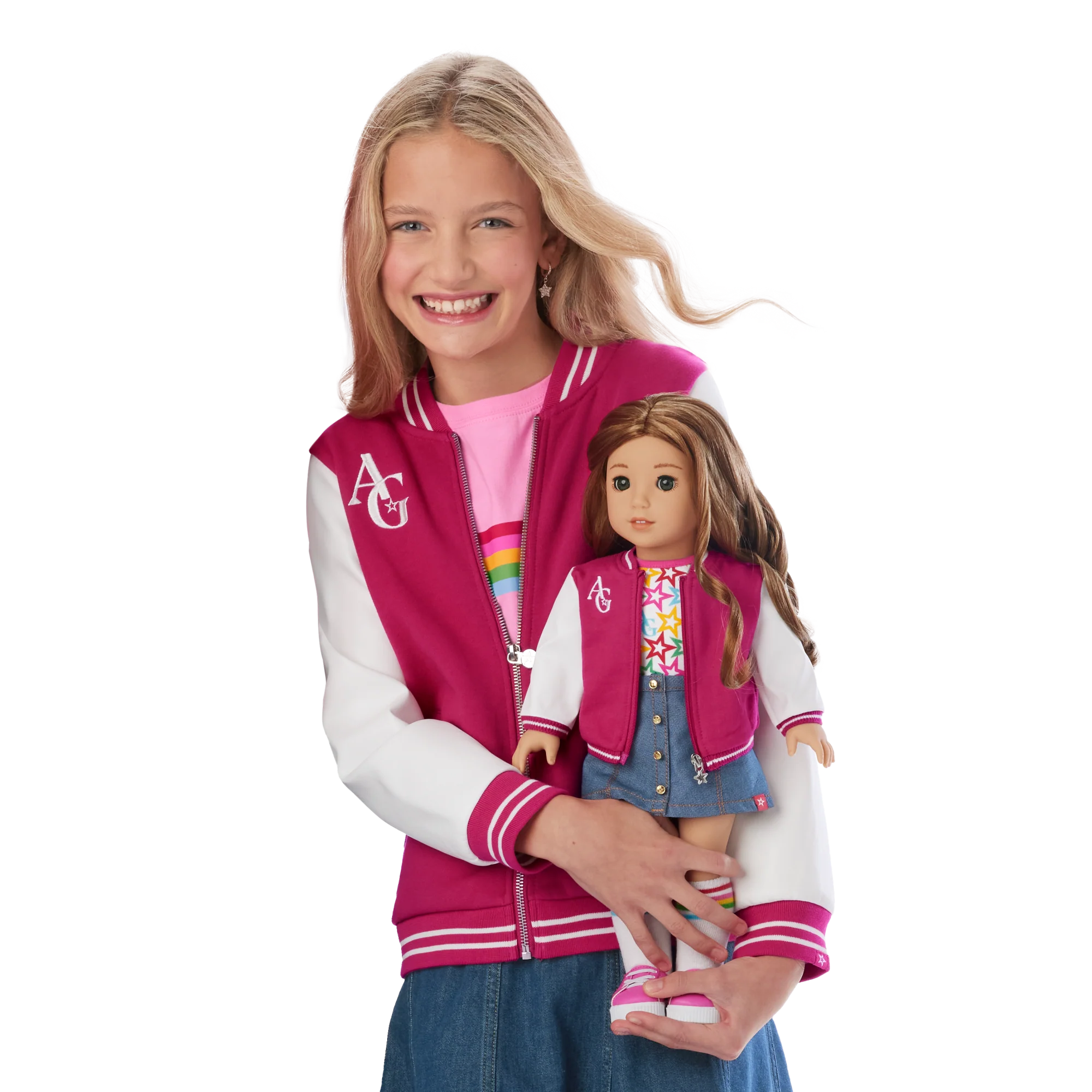 AG™ Star Squad Varsity Jacket for Girls 16 AG™ Star Squad Varsity Jacket for Girls