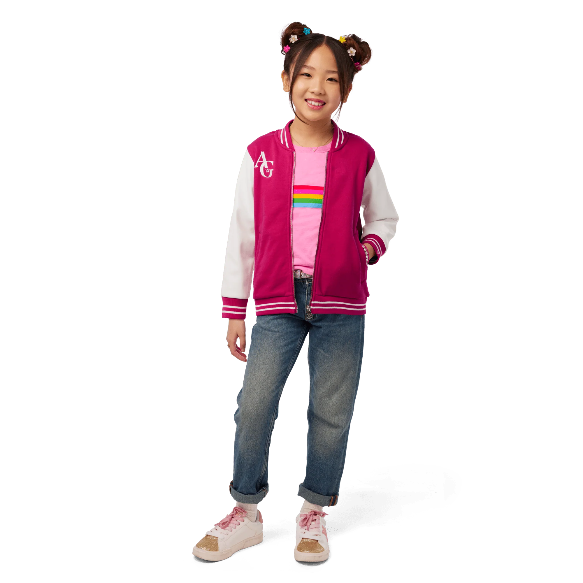 AG™ Star Squad Varsity Jacket for Girls 17 AG™ Star Squad Varsity Jacket for Girls