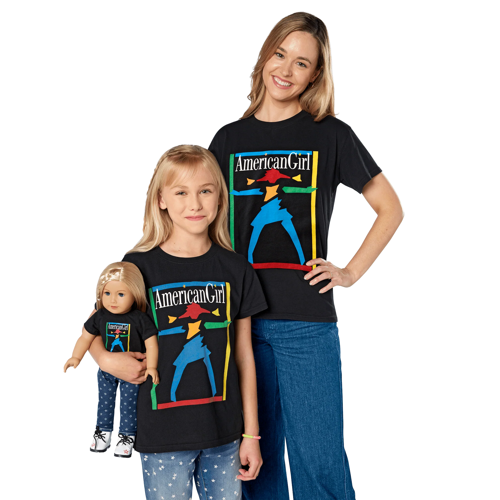 American Girl Today™ Tees for Adults, Girls & 18-inch Dolls (Historical Characters)