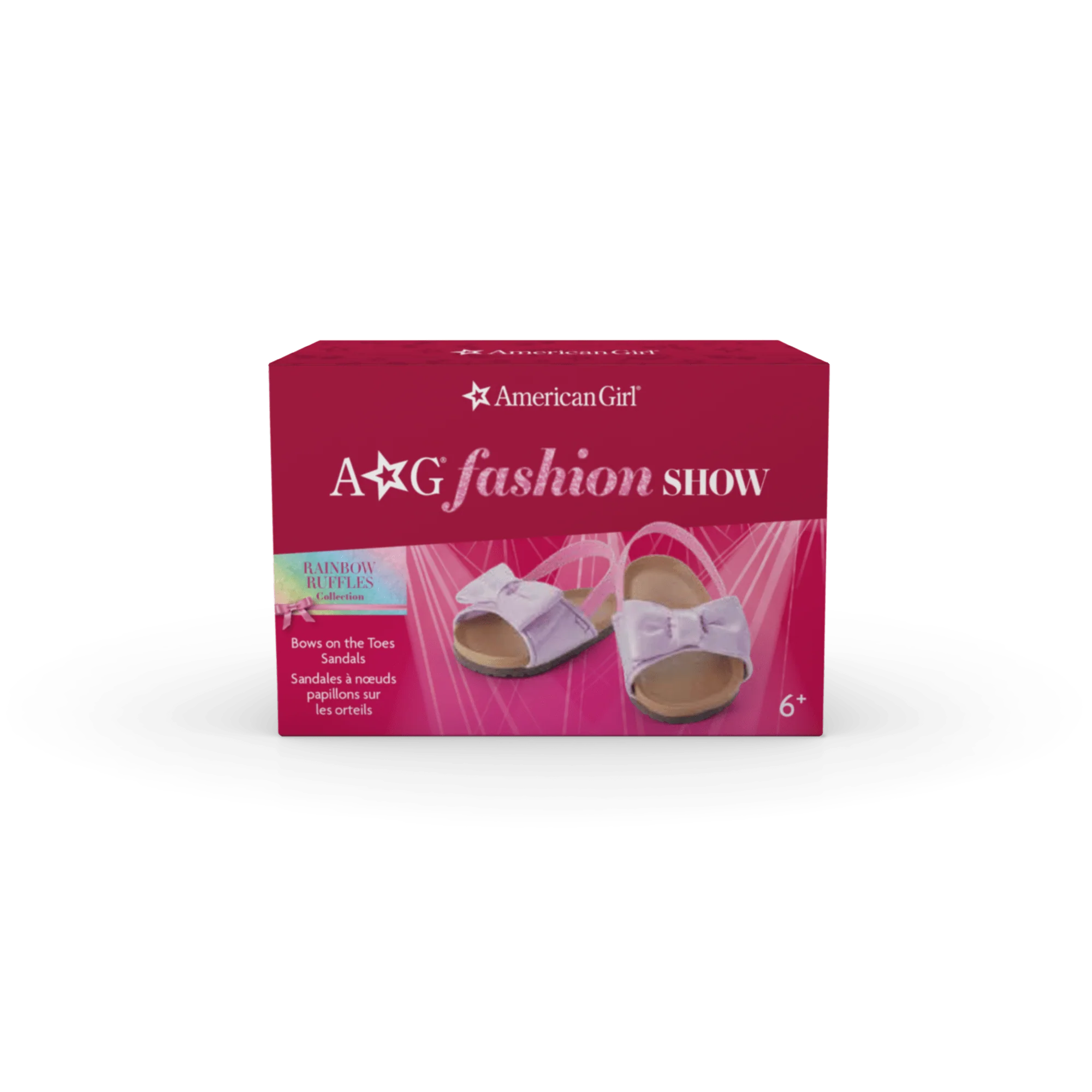 American Girl® Bows on the Toes Sandals for 18-inch Dolls 3 American Girl® Bows on the Toes Sandals for 18-inch Dolls