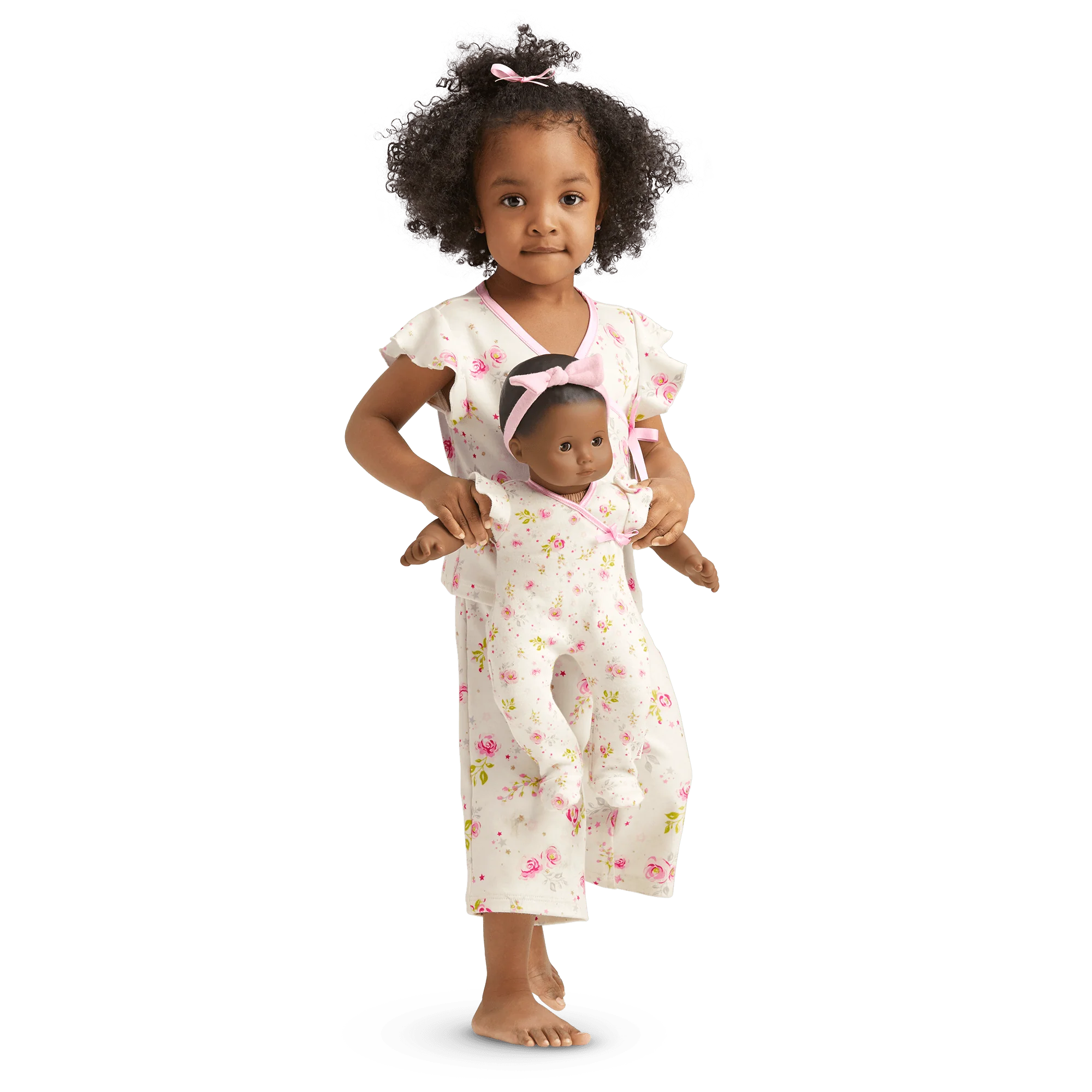 Beautiful Blooms Pajamas for Little Girls & Bitty Baby® Dolls