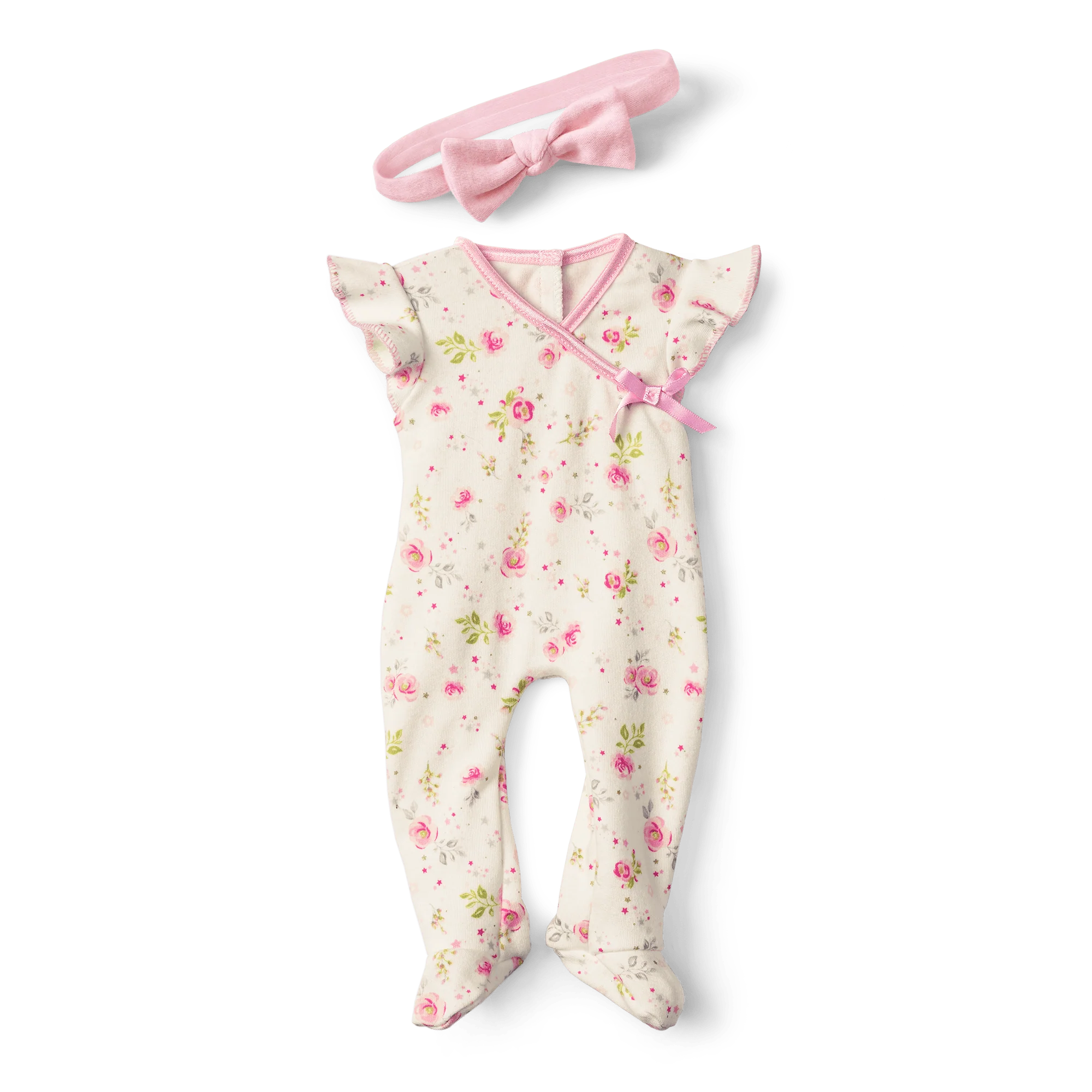 Beautiful Blooms Pajamas for Little Girls & Bitty Baby® Dolls 7 Beautiful Blooms Pajamas for Little Girls & Bitty Baby® Dolls