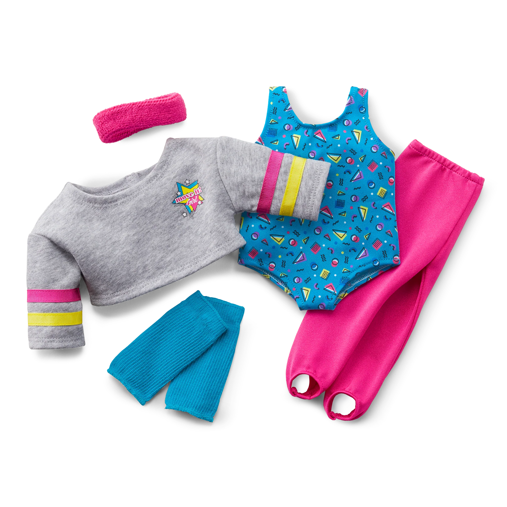 Courtney's™ Fitness Outfit for 18-inch Dolls (Historical Characters)
