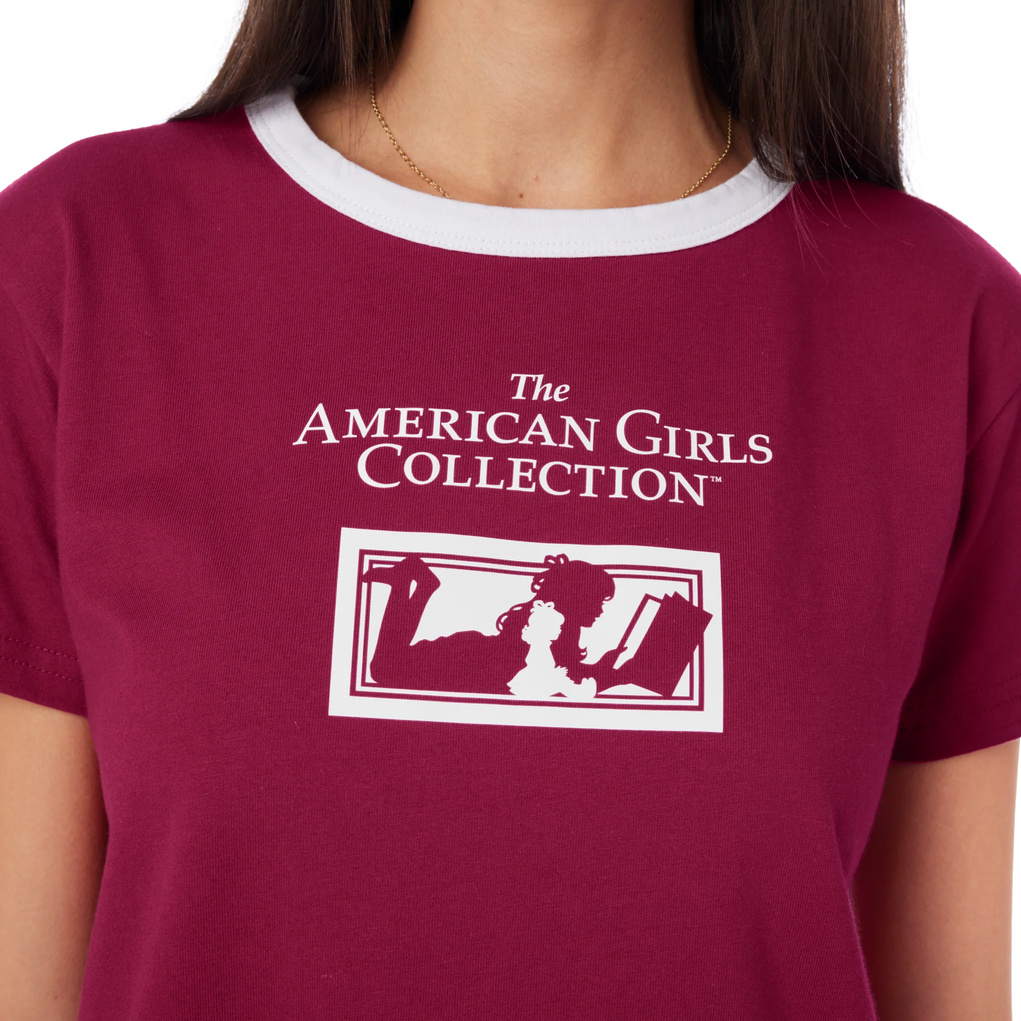 The American Girls Collection™ Ringer Tee for Adults 3 The American Girls Collection™ Ringer Tee for Adults