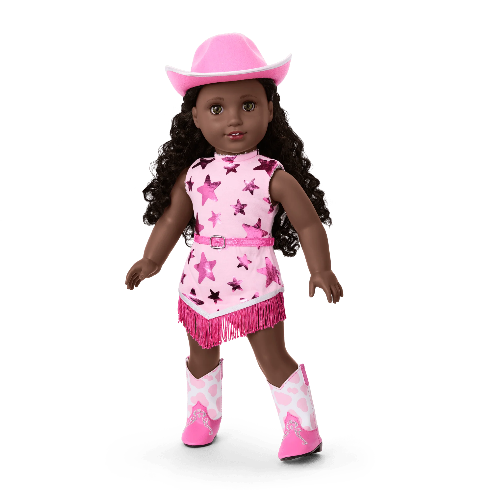 Glam Pink Cowgirl Outfit for 18-inch Dolls 5 Glam Pink Cowgirl Outfit for 18-inch Dolls