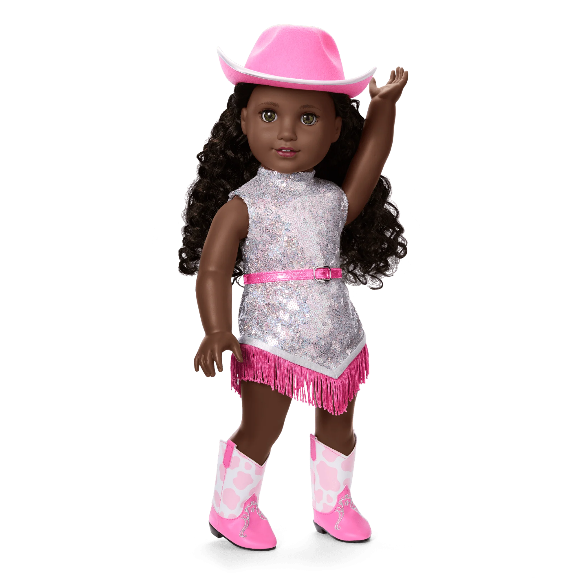Glam Pink Cowgirl Outfit for 18-inch Dolls 7 Glam Pink Cowgirl Outfit for 18-inch Dolls