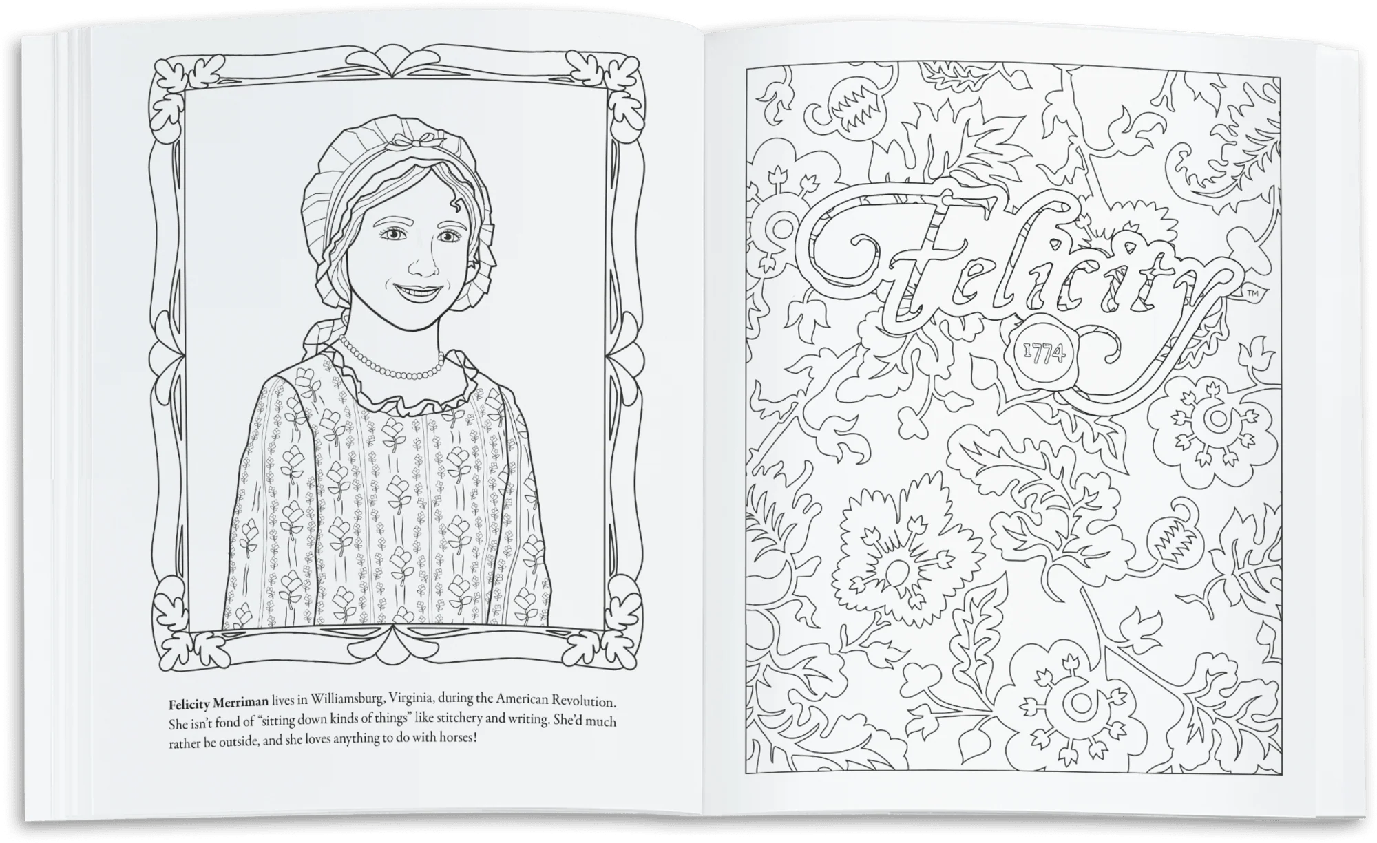 American Girl® Coloring Journal